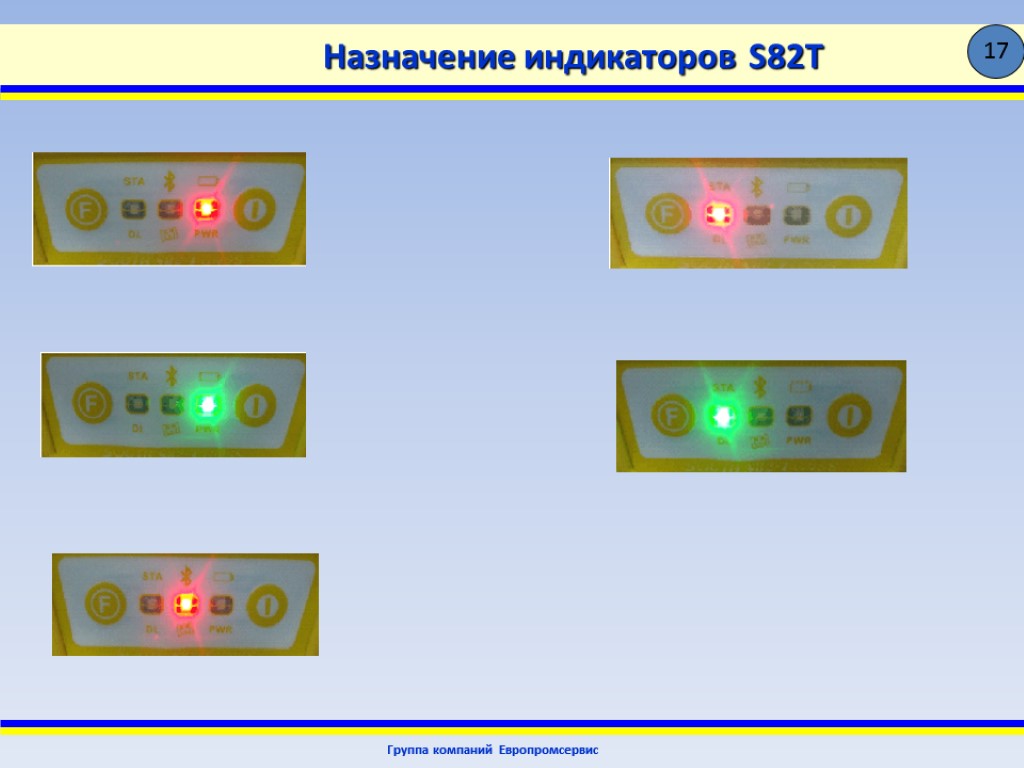 Назначение индикаторов S82T Группа компаний Европромсервис 17